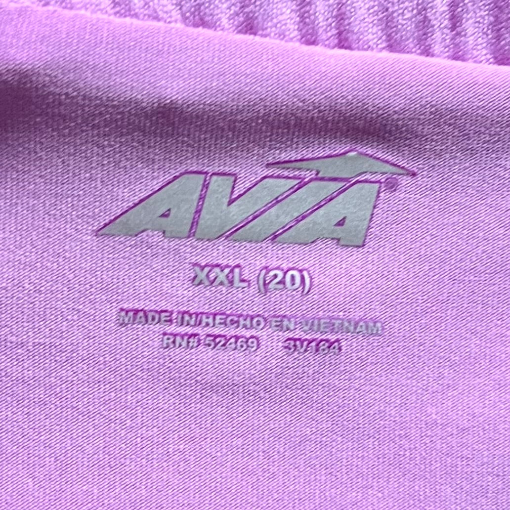 Athletic Shorts By Avia In Purple, Size: Xxl