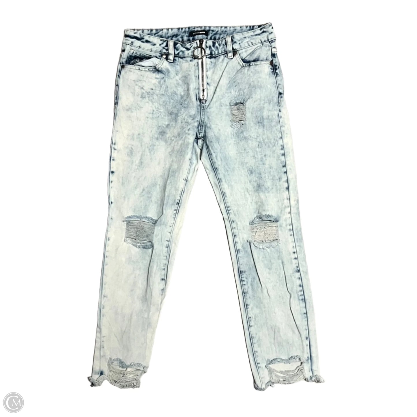 Jeans Straight By Fashion Nova In Blue, Size: 0