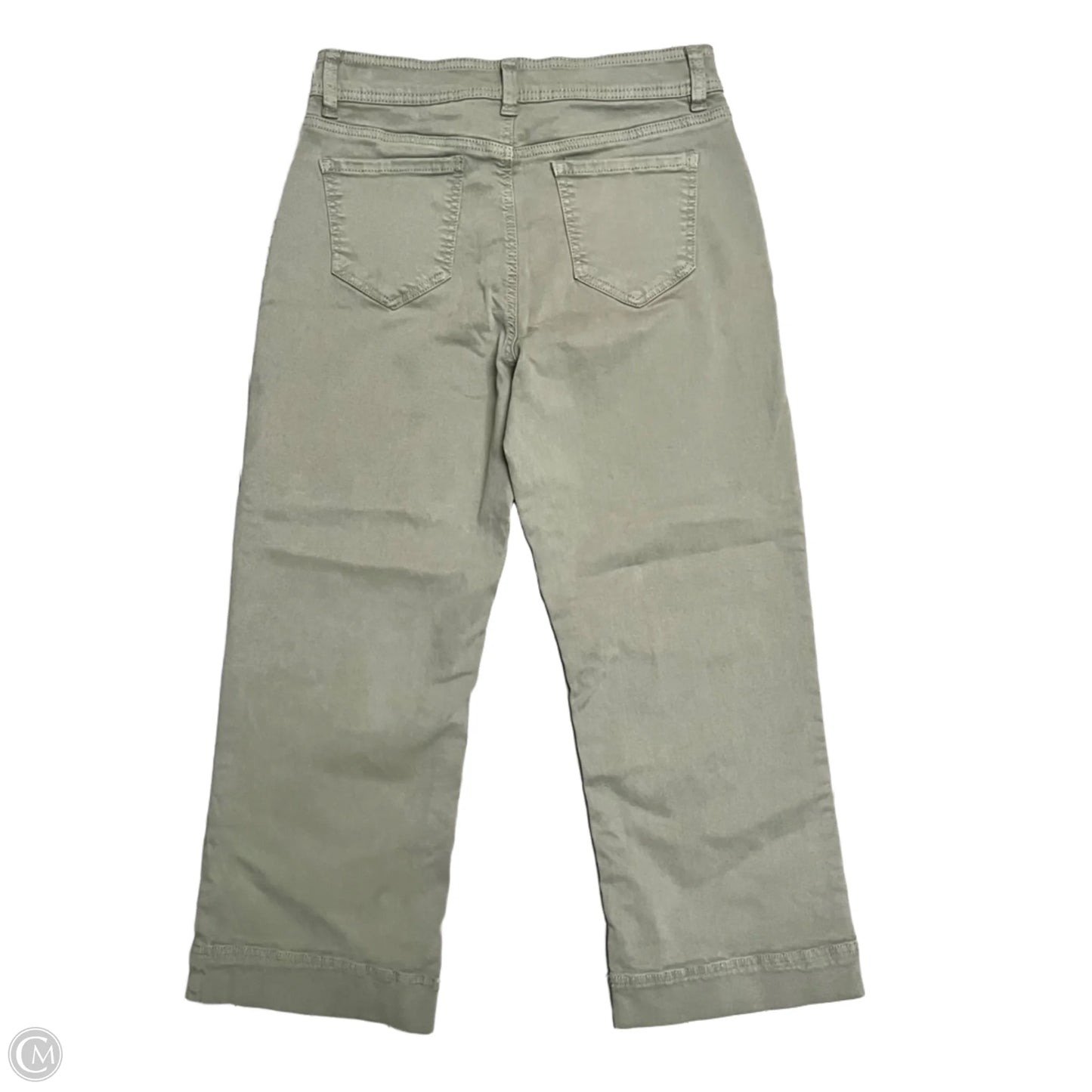 Jeans Wide Leg By Buffalo David Bitton In Green Denim, Size: 10