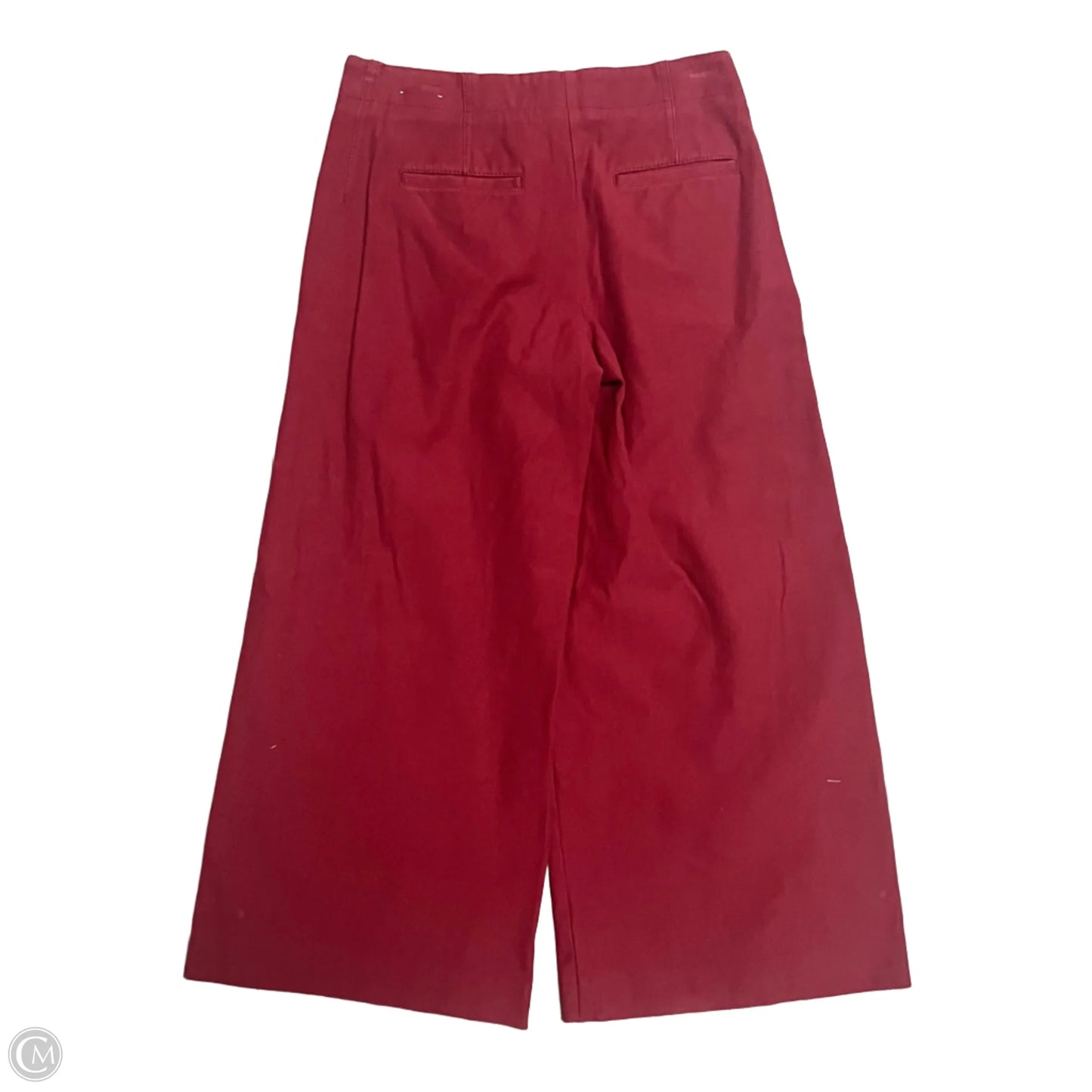 Pants Cropped By Ann Taylor In Red, Size: 0