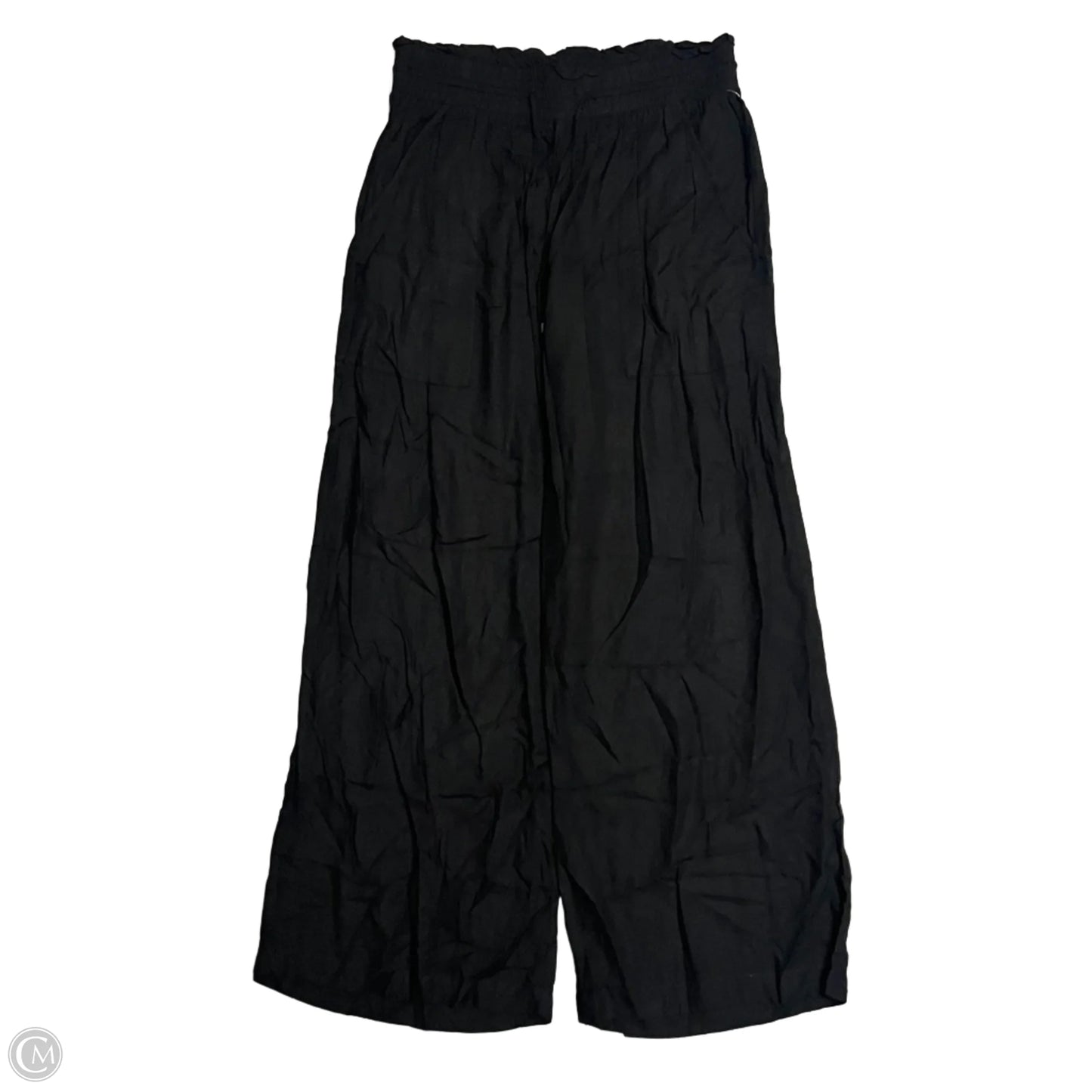 Pants Wide Leg By Abercrombie And Fitch In Black, Size: S