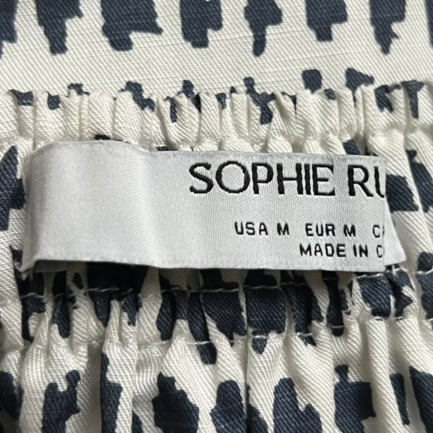 Skirt Maxi By Sophie Rue In Blue & White, Size: M