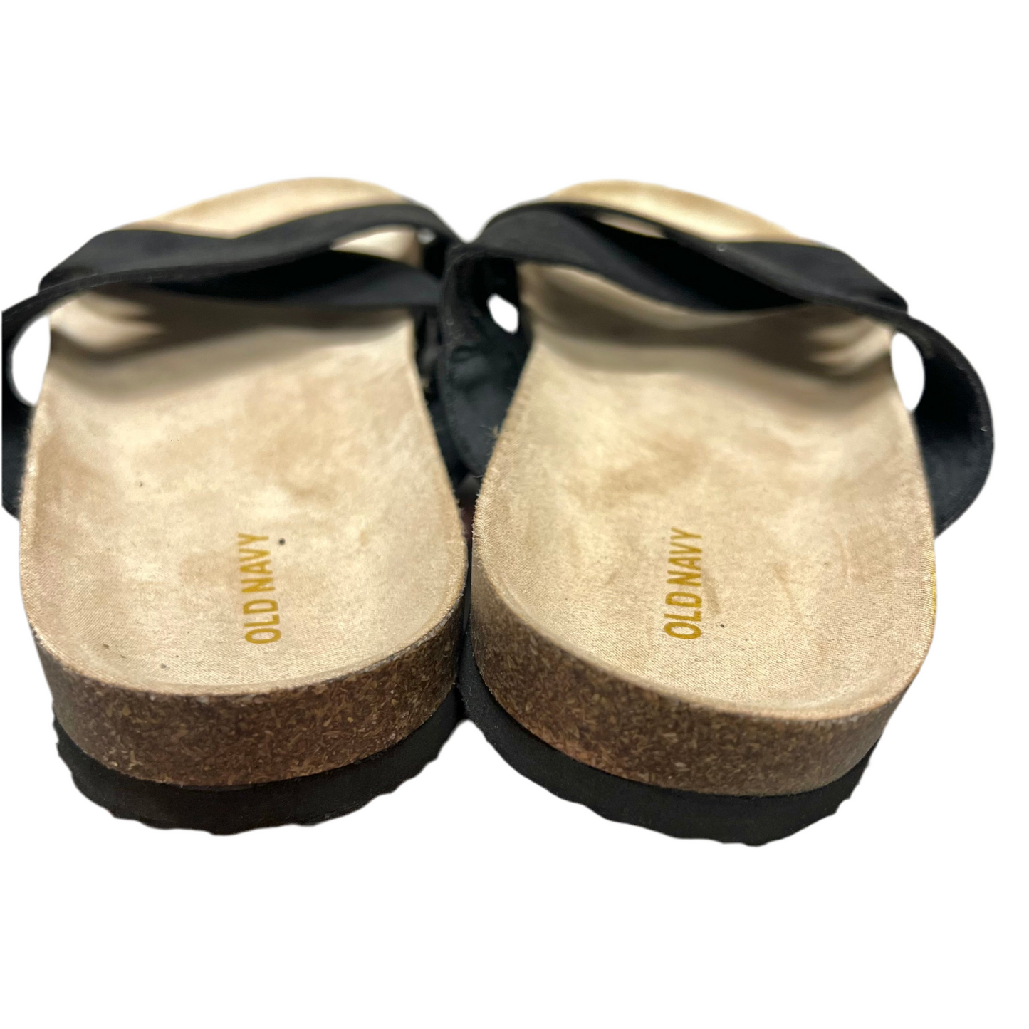 Sandals Flats By Old Navy In Black, Size: 10