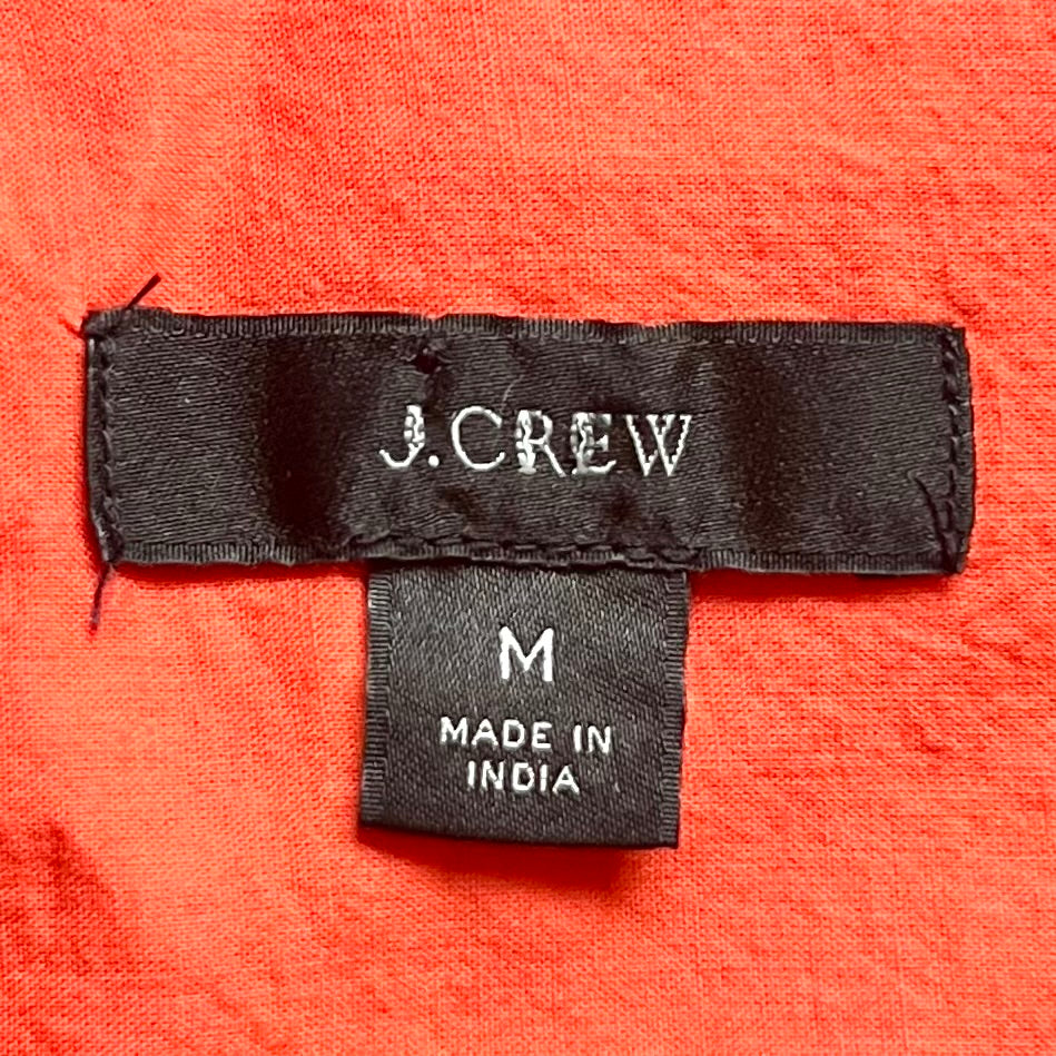 Top Sleeveless By J. Crew In Orange, Size: M