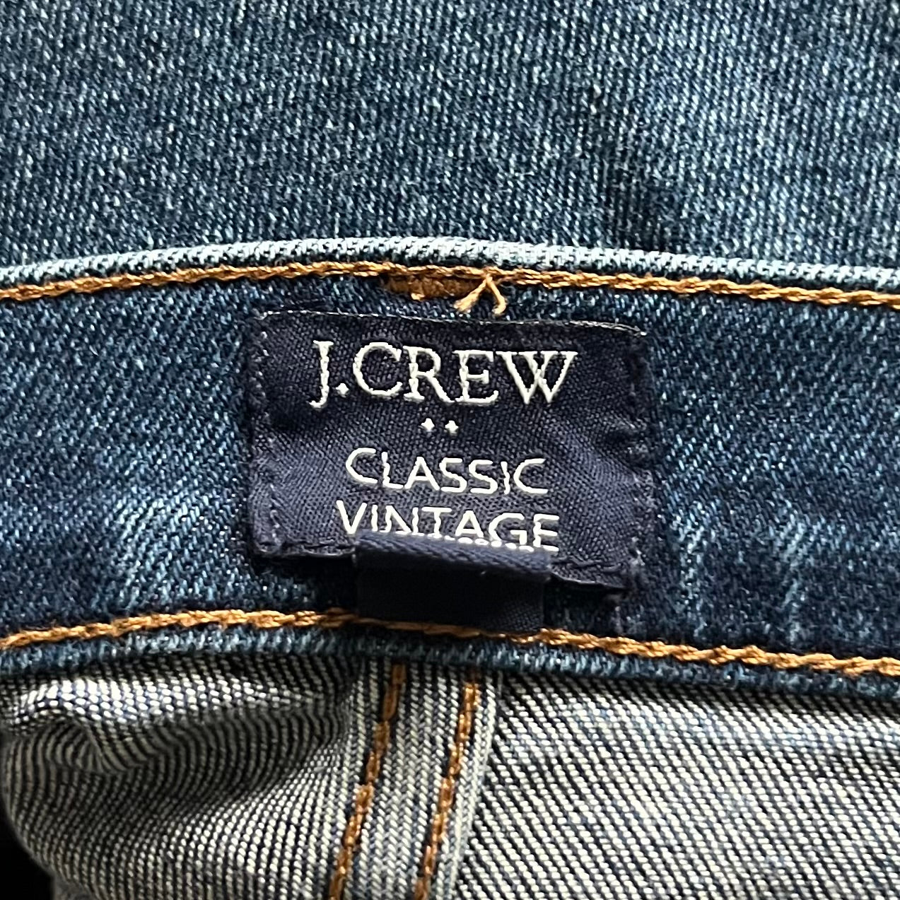 Jeans Straight By J. Crew In Blue Denim, Size: 2