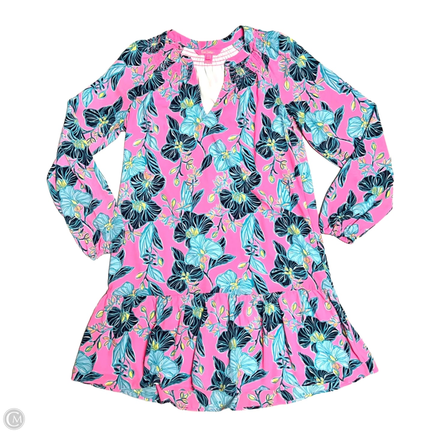 Dress Designer By Lilly Pulitzer In Pink Blue, Size: Xs