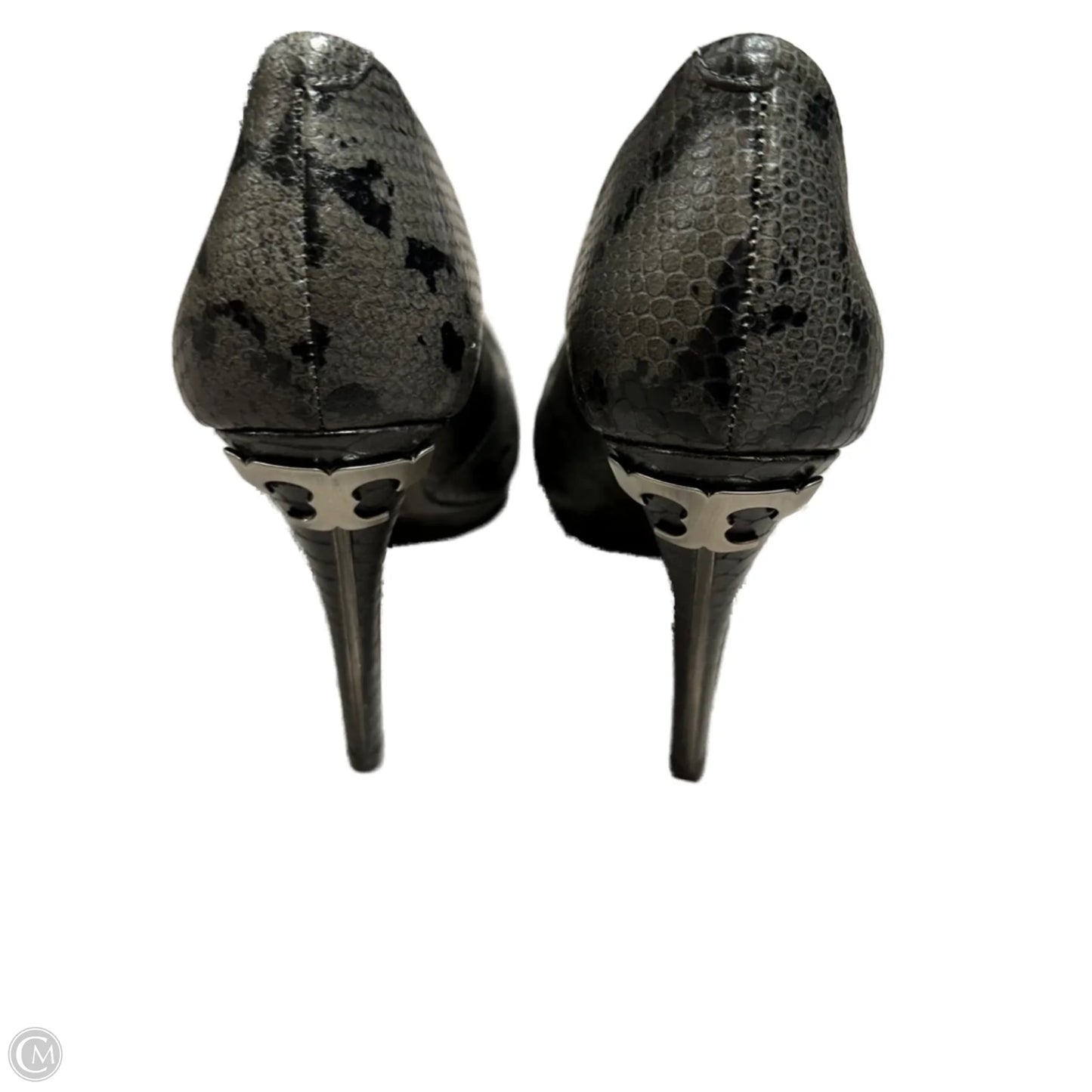 Shoes Designer By Tory Burch In Grey, Size: 8.5