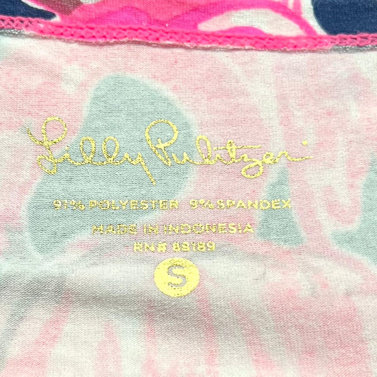 Dress Designer By Lilly Pulitzer In Blue & Pink, Size: S