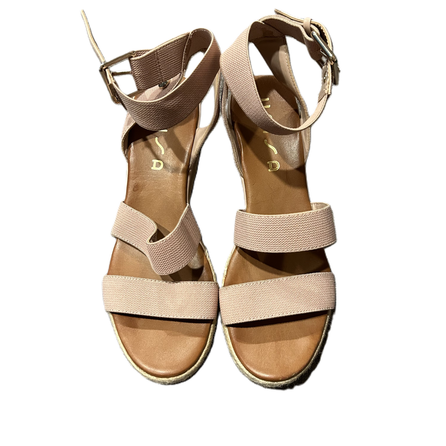 Sandals Heels Platform By Unisa Size: 9
