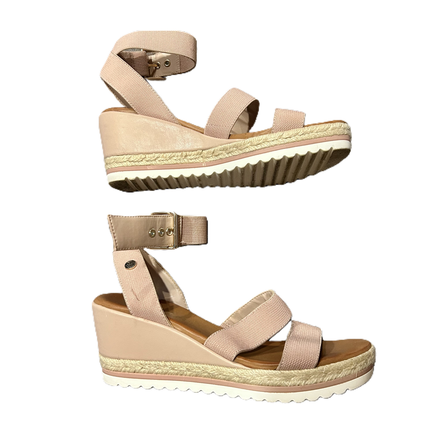 Sandals Heels Platform By Unisa Size: 9