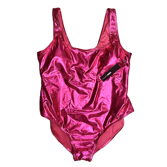 Swimsuit By Fashion Nova In Pink, Size: 3x