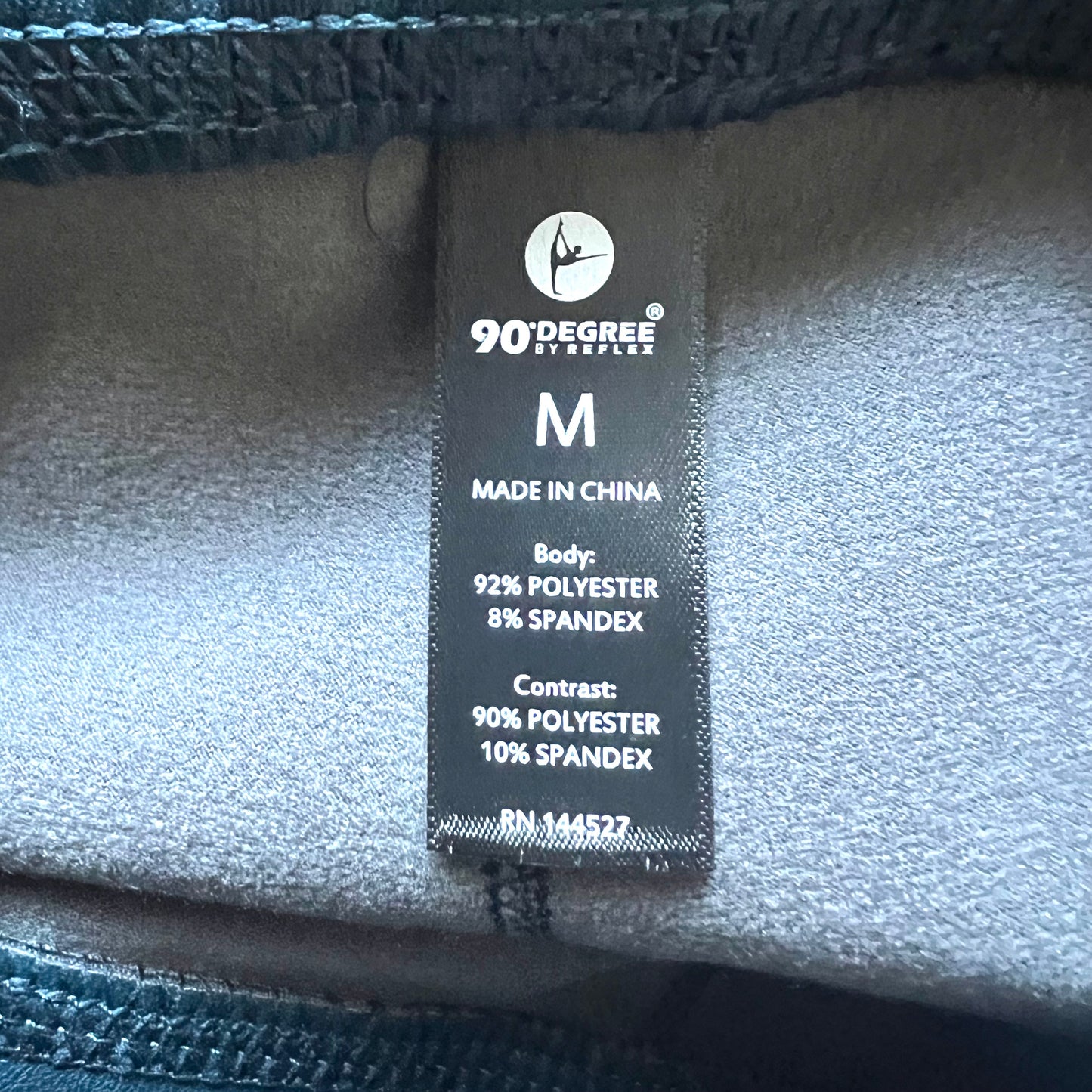 Pants Leggings By 90 Degrees By Reflex In Blue, Size: M