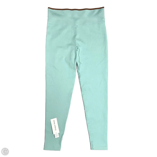 Athletic Leggings By Outdoor Voices In Aqua, Size: L