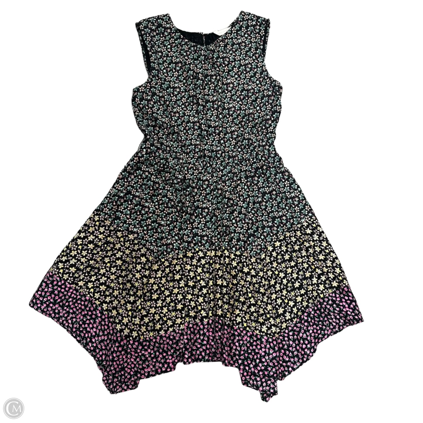 Dress Casual Short By Rebecca Taylor In Floral Print, Size: L