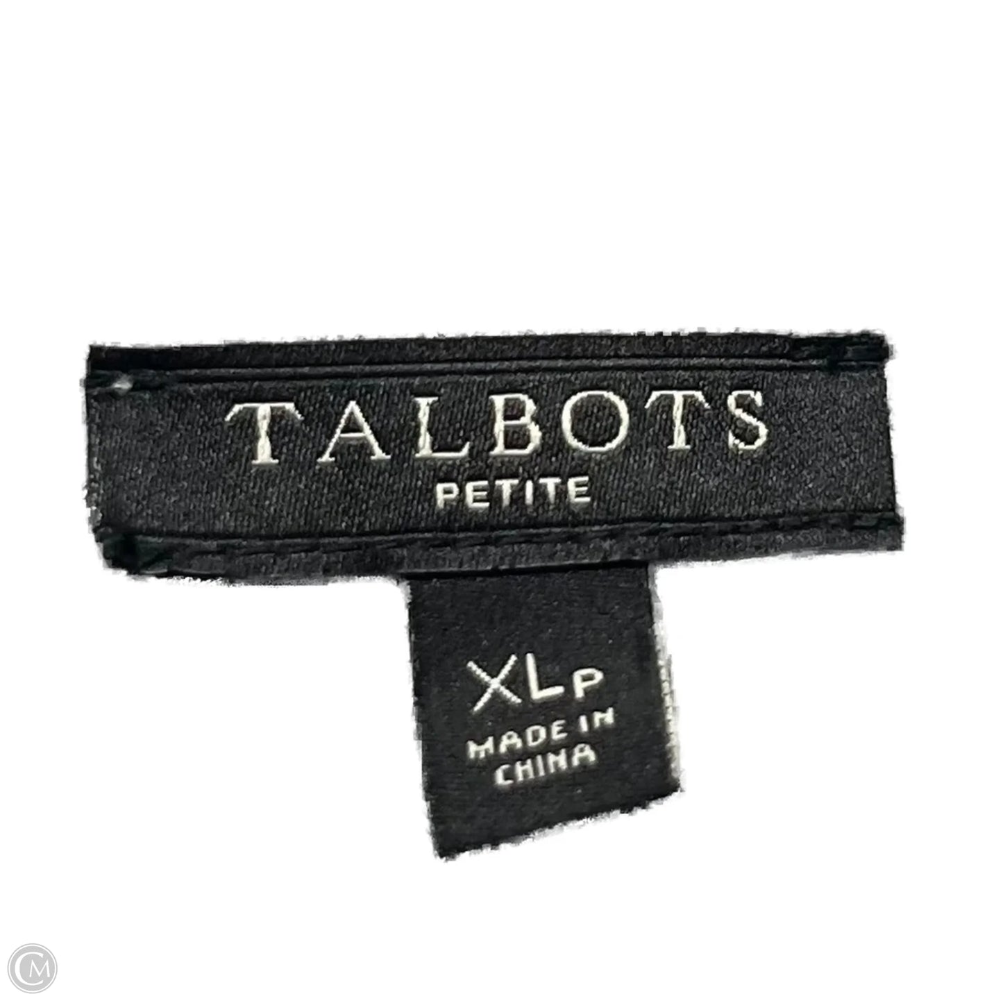 Sweater Cardigan By Talbots In Grey, Size: Xl