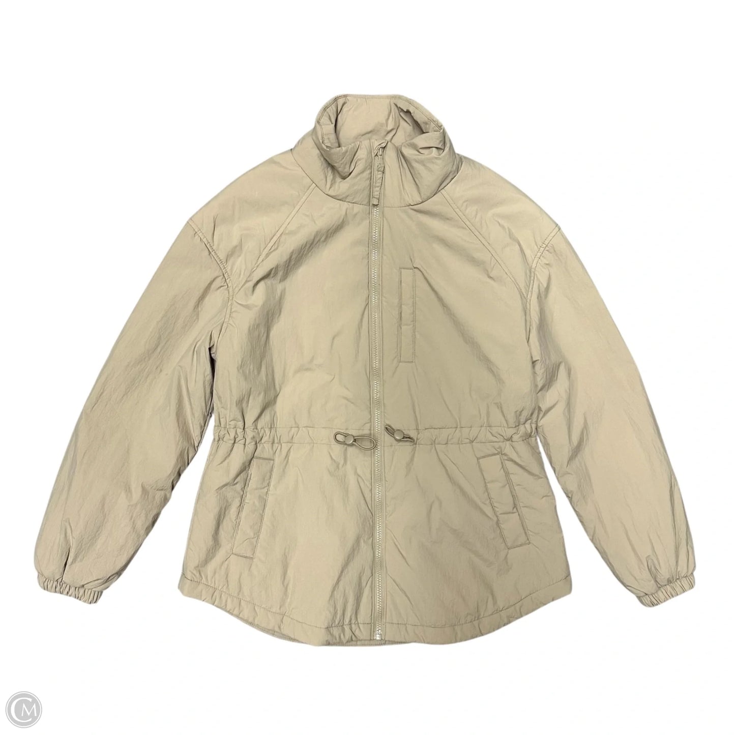 Coat Puffer & Quilted By Old Navy In Tan, Size: S