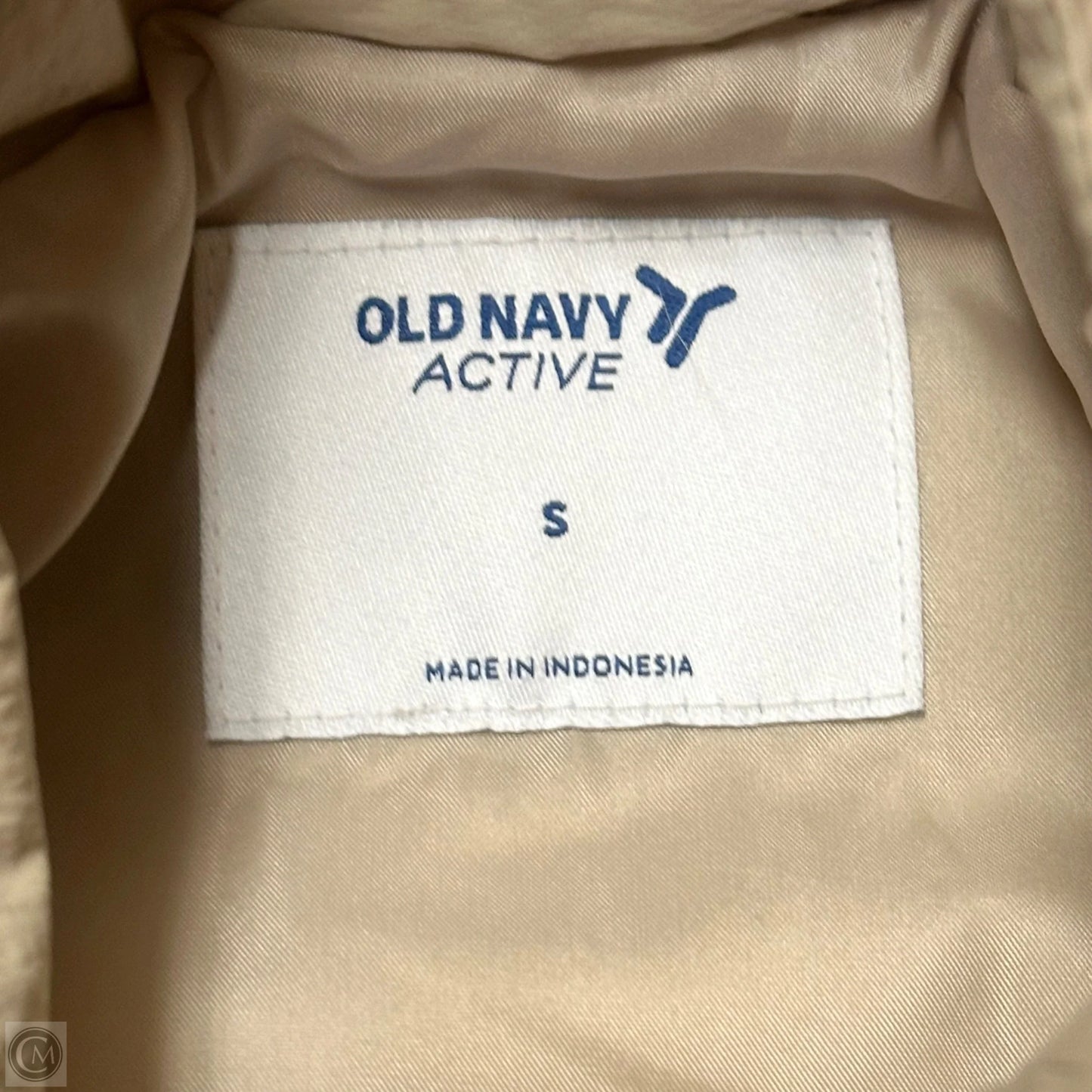 Coat Puffer & Quilted By Old Navy In Tan, Size: S