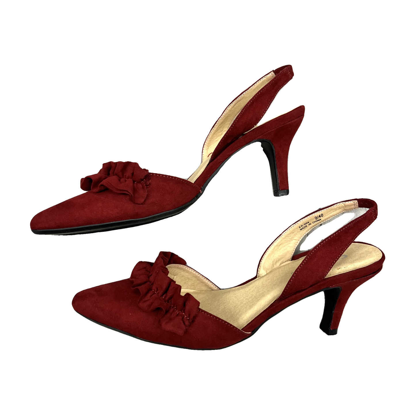 Shoes Heels Kitten By Cl By Chinese Laundry In Red, Size: 9