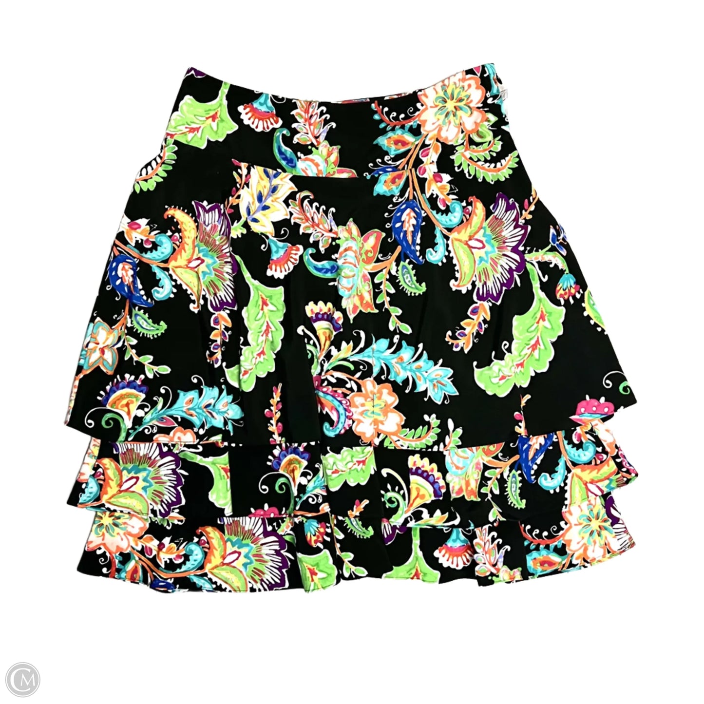 Skirt Midi By Lauren By Ralph Lauren In Multi-colored, Size: 12