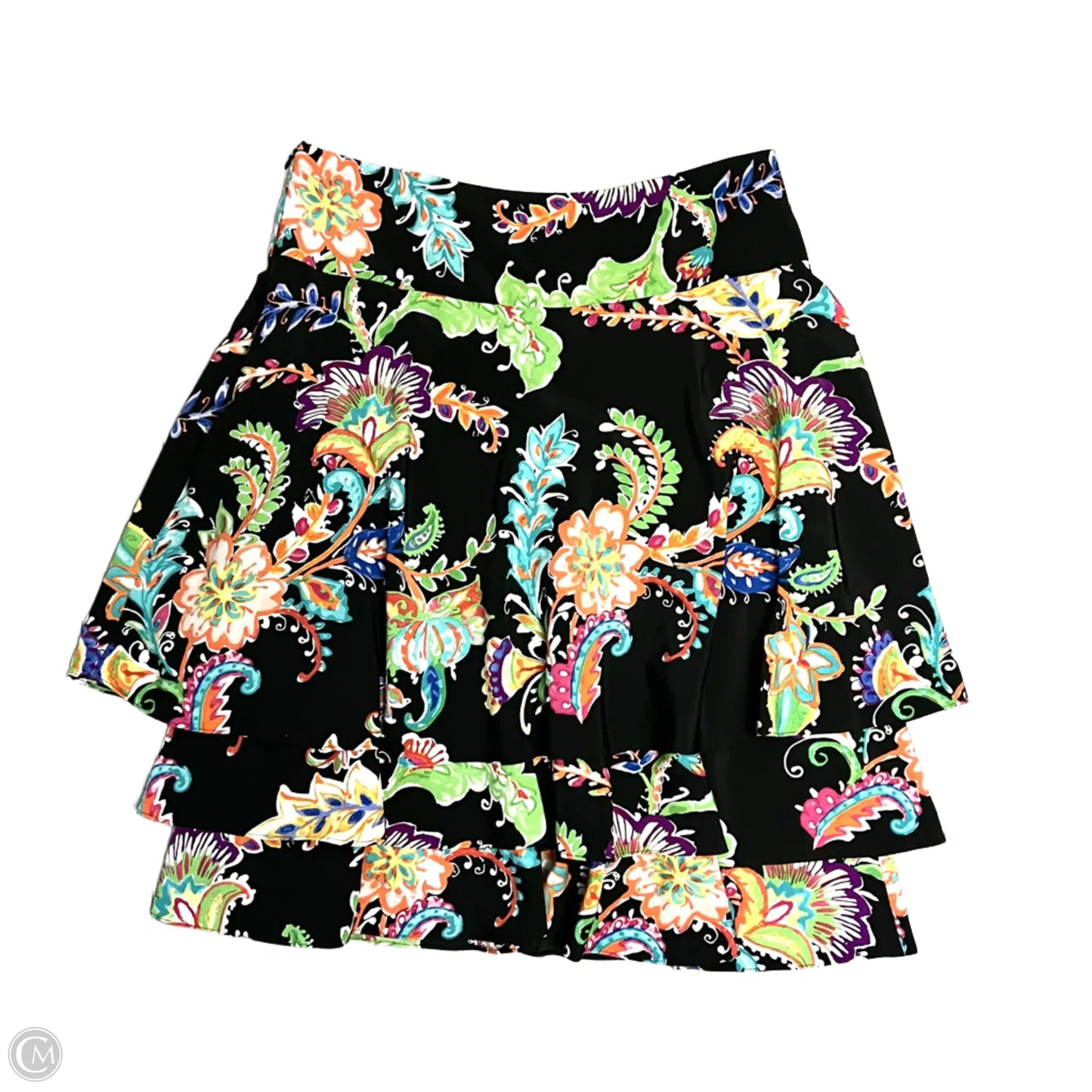 Skirt Midi By Lauren By Ralph Lauren In Multi-colored, Size: 12