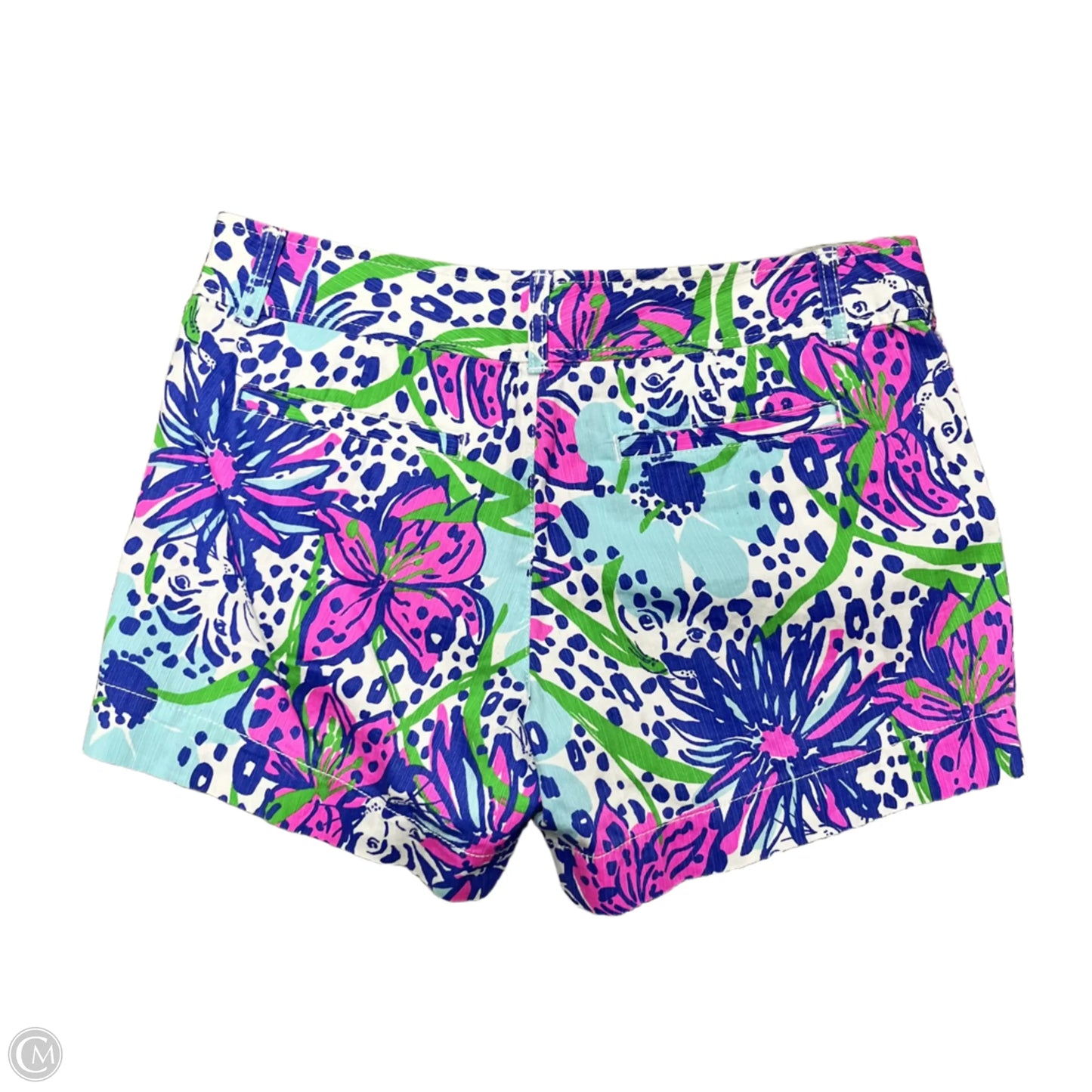 Shorts Designer By Lilly Pulitzer In Blue & Pink, Size: 6