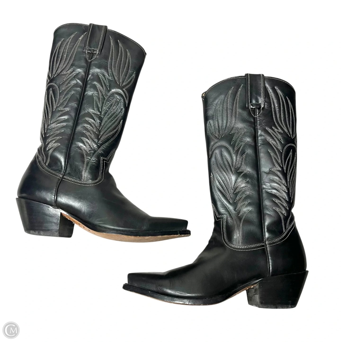 Boots Western By Steve Madden In Black, Size: 7