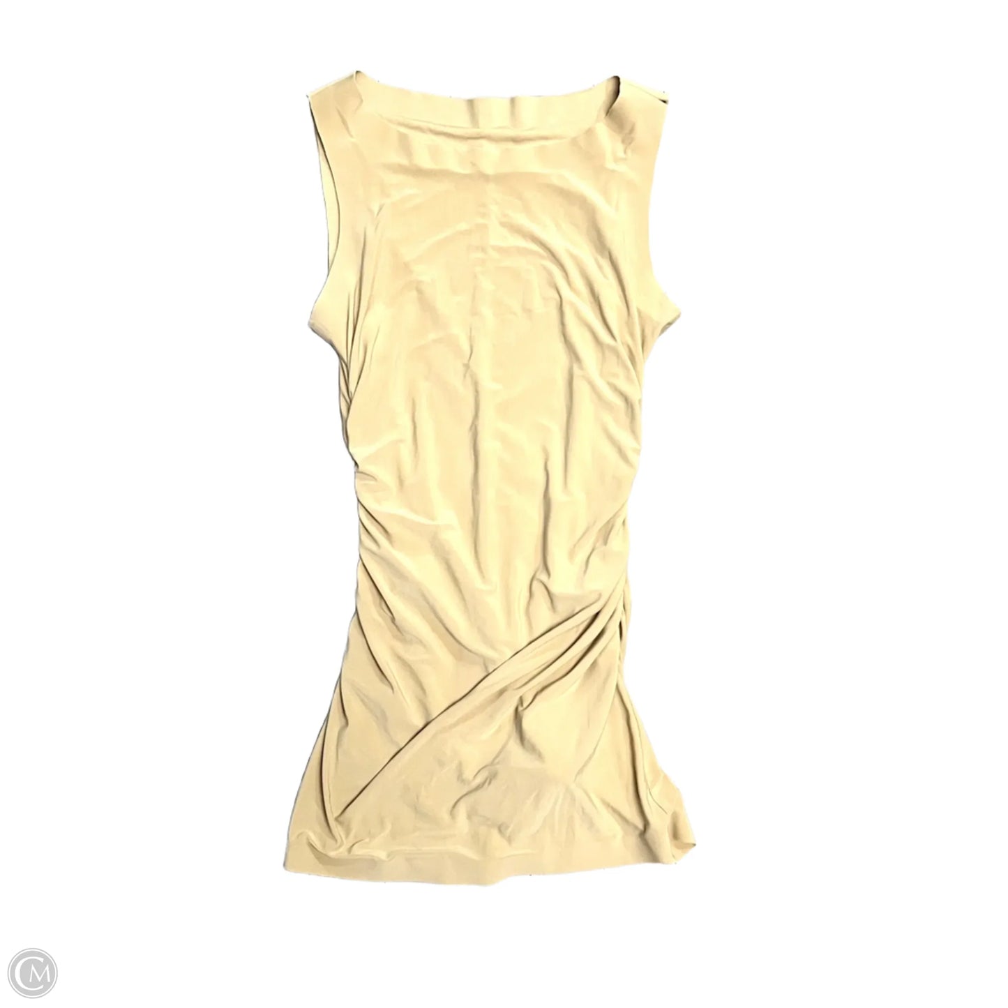 Dress Casual Short By Norma Kamali In Tan, Size: S