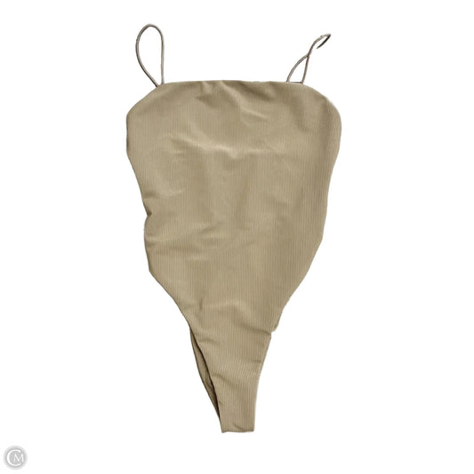 Bodysuit By Good American In Taupe, Size: S