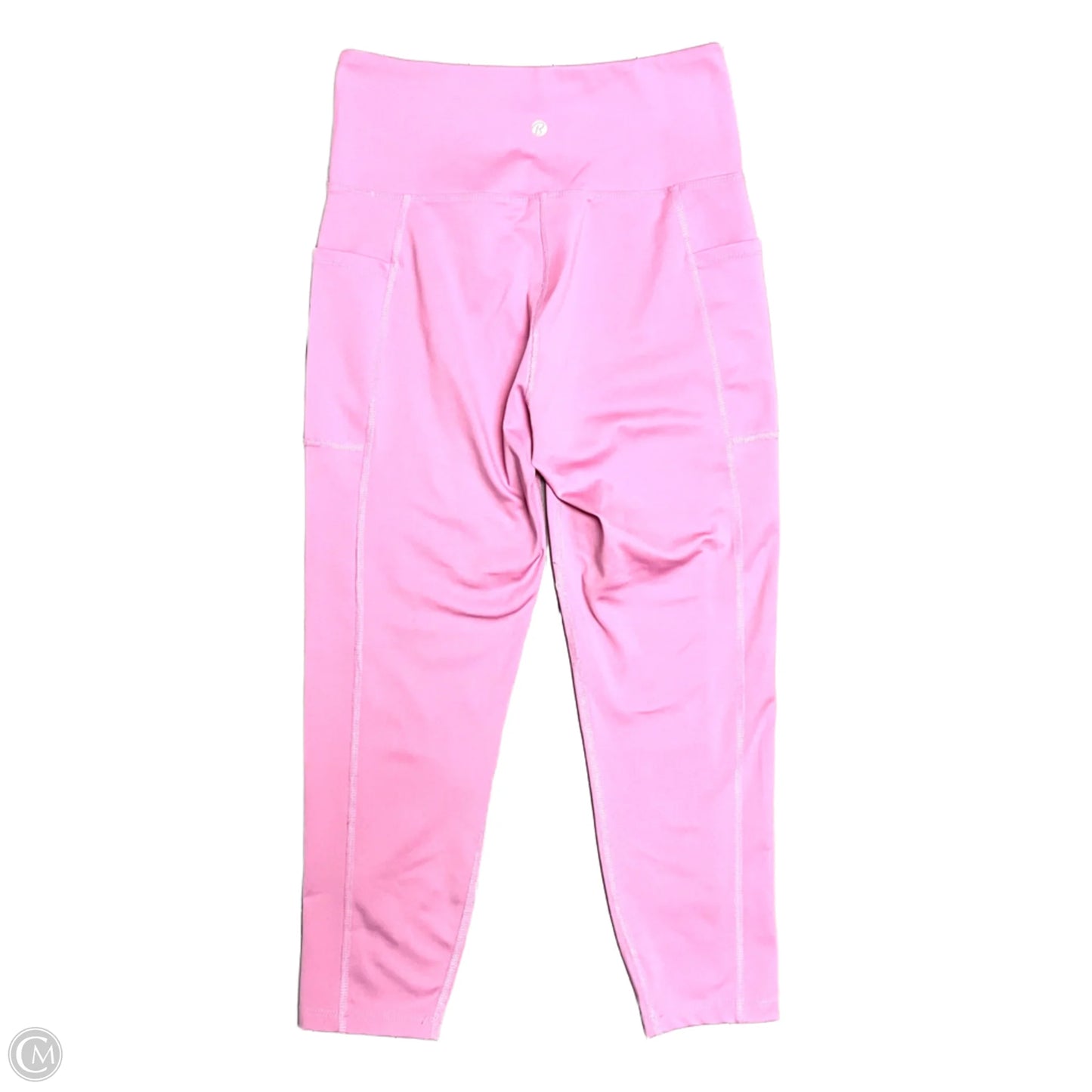Athletic Leggings By Bally In Pink, Size: M