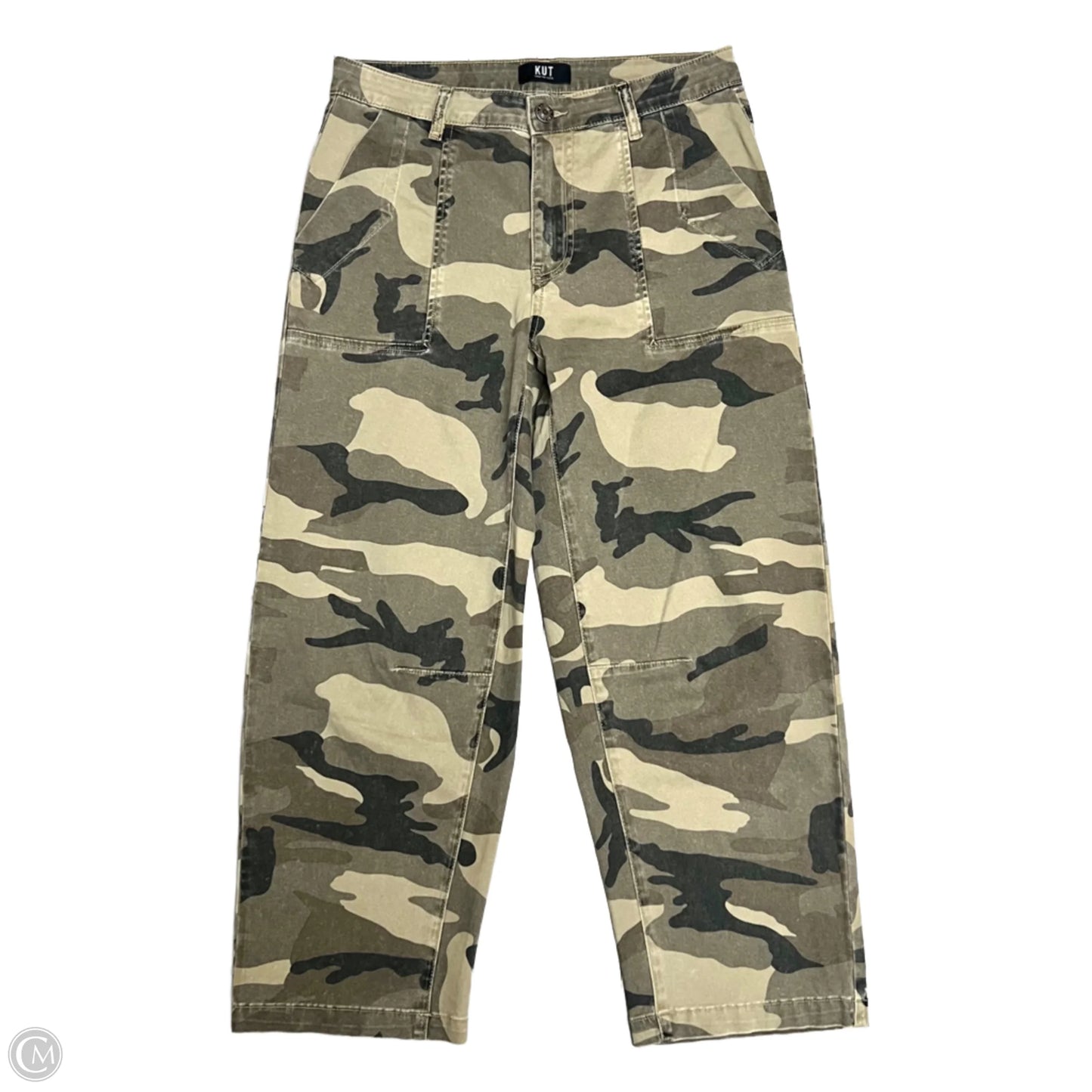Jeans Boyfriend By Kut In Camouflage Print, Size: 6