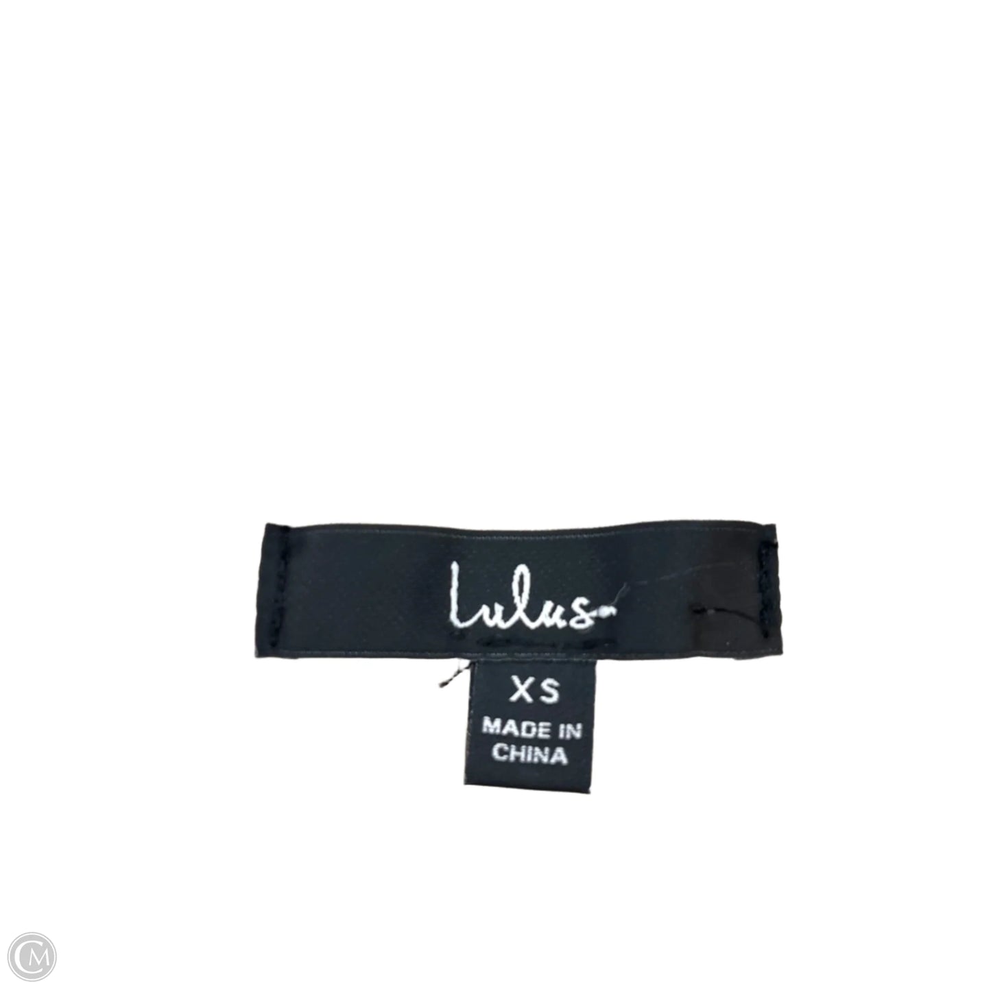 Dress Party Short By Lulus In Black & Tan, Size: Xs