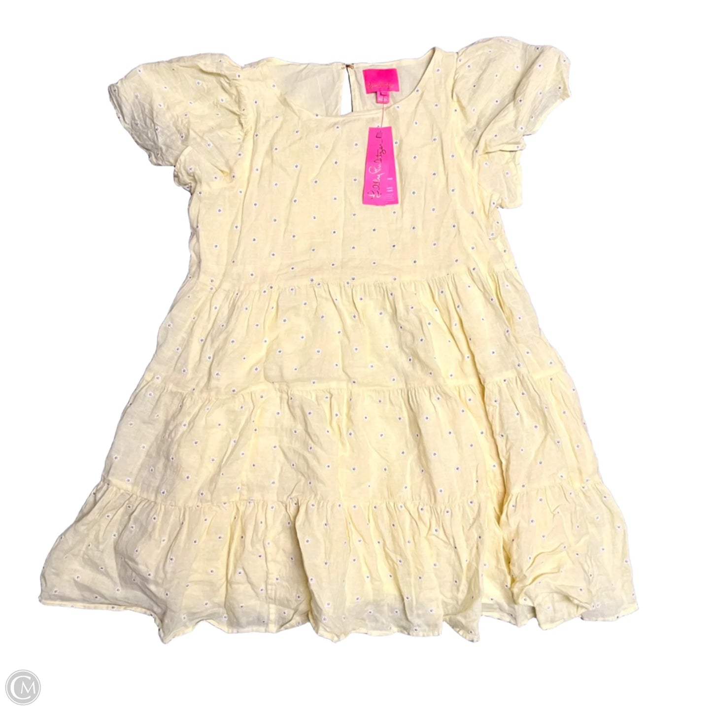 Dress Designer By Lilly Pulitzer In Yellow, Size: Xl