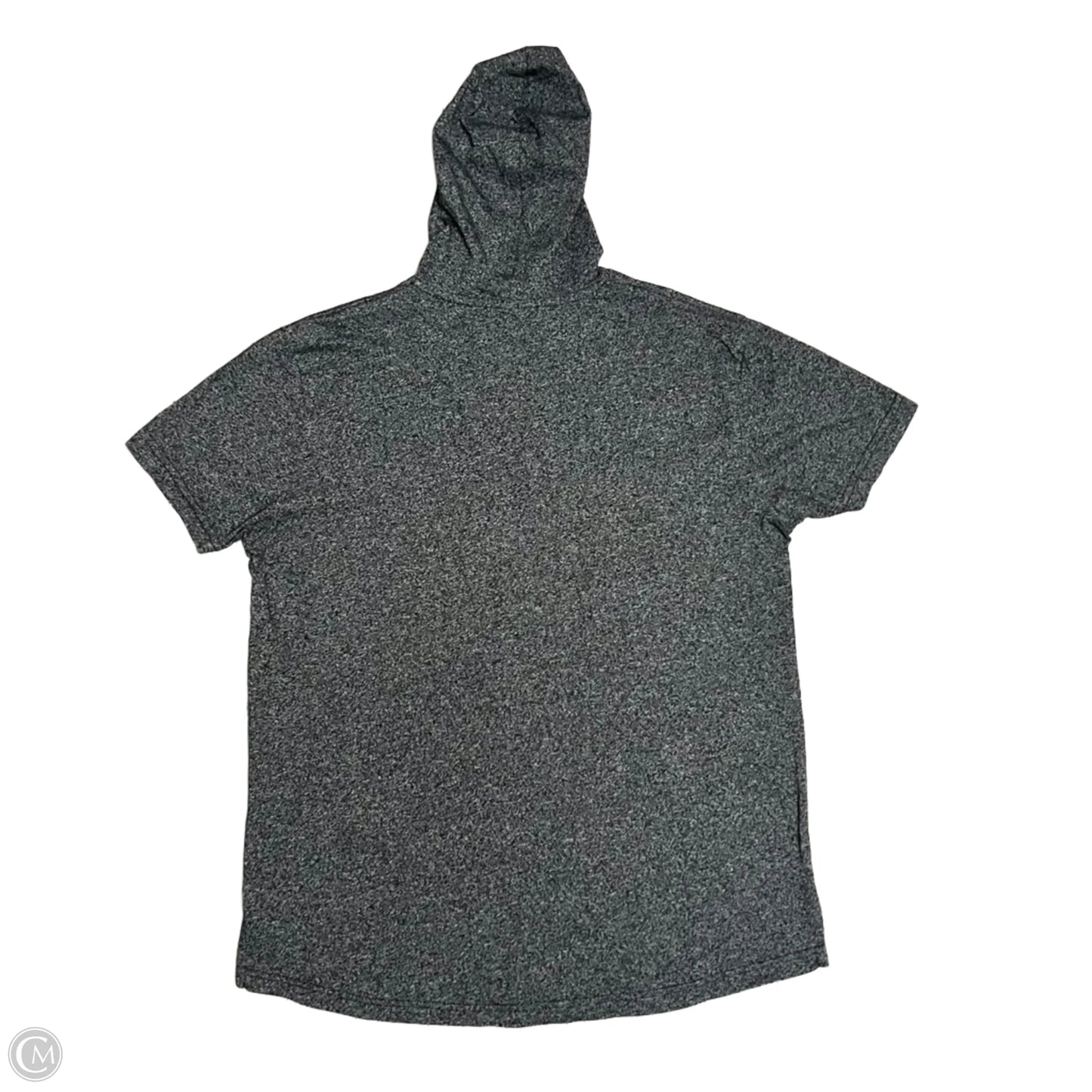 Athletic Top Short Sleeve By Next Level In Grey, Size: Xl