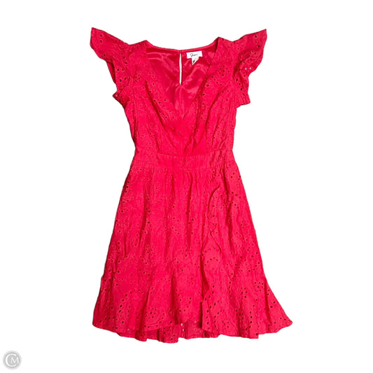 Dress Casual Short By Japna In Coral, Size: S