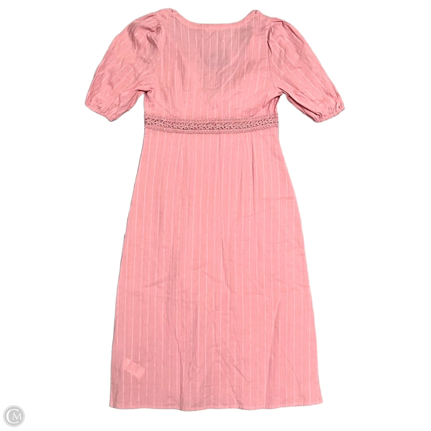 Dress Casual Midi By Cupshe In Pink, Size: M