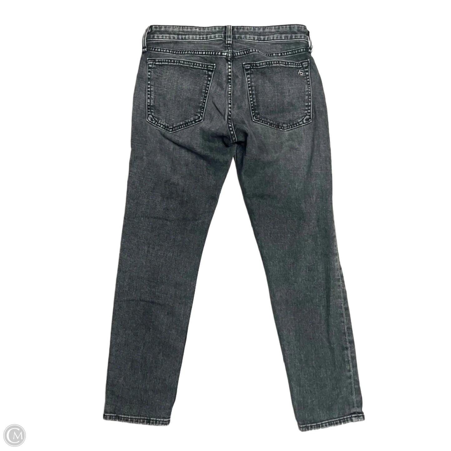 Jeans Boyfriend By Rag & Bones Jeans In Grey Denim, Size: 0