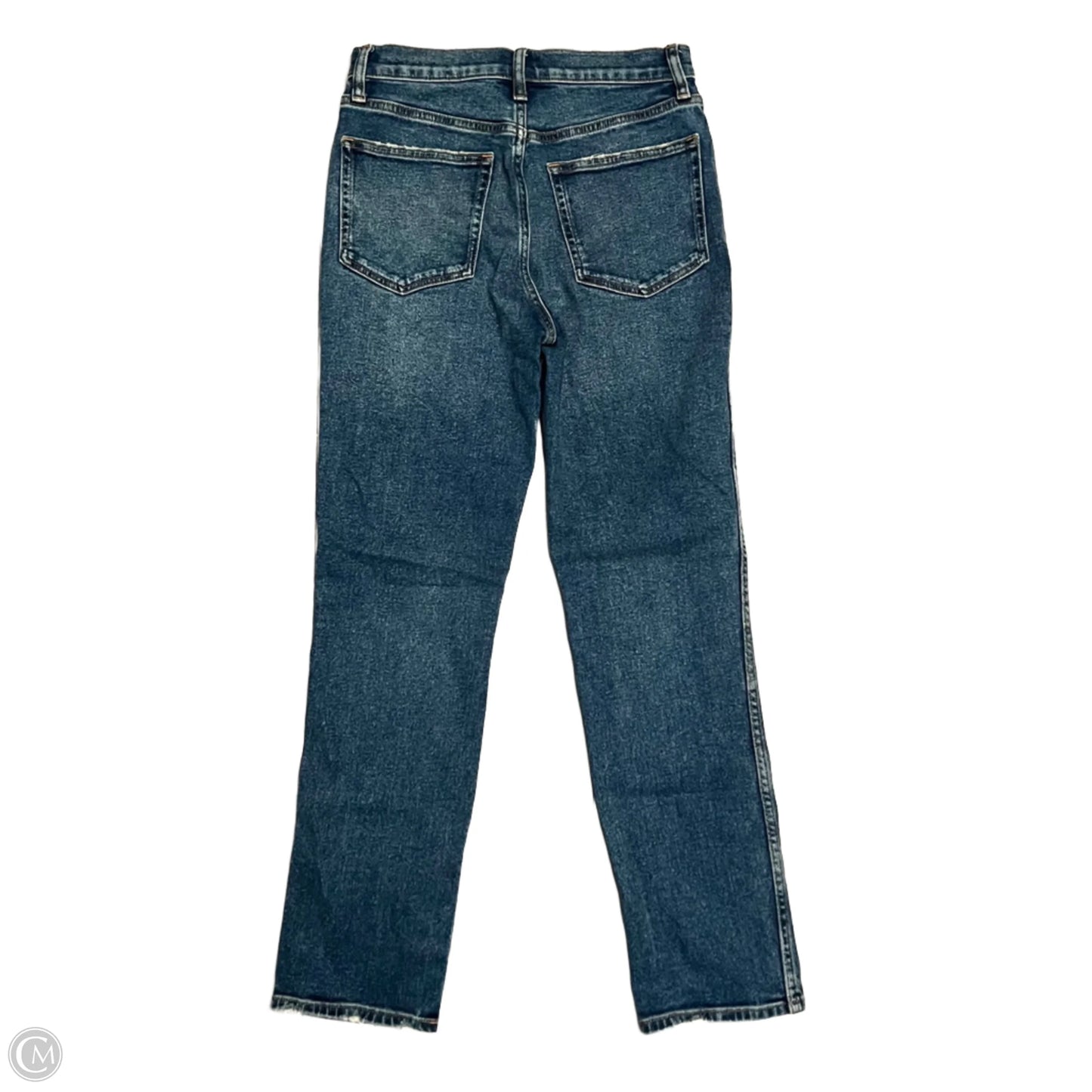 Jeans Straight By J. Crew In Blue Denim, Size: 2