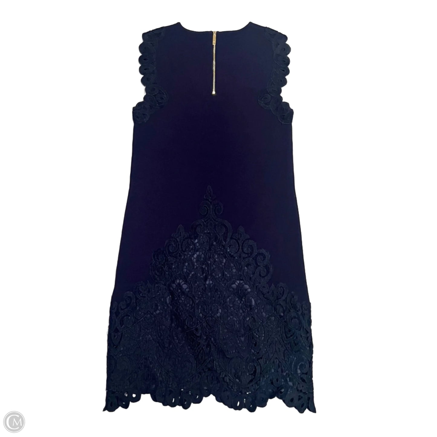 Dress Party Midi By Ted Baker In Navy, Size: Xs