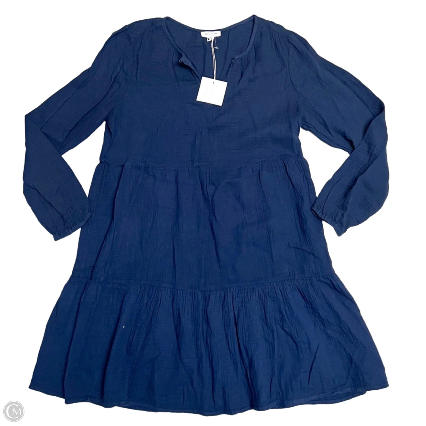 Dress Casual Midi By Beachlunchlounge In Blue, Size: L