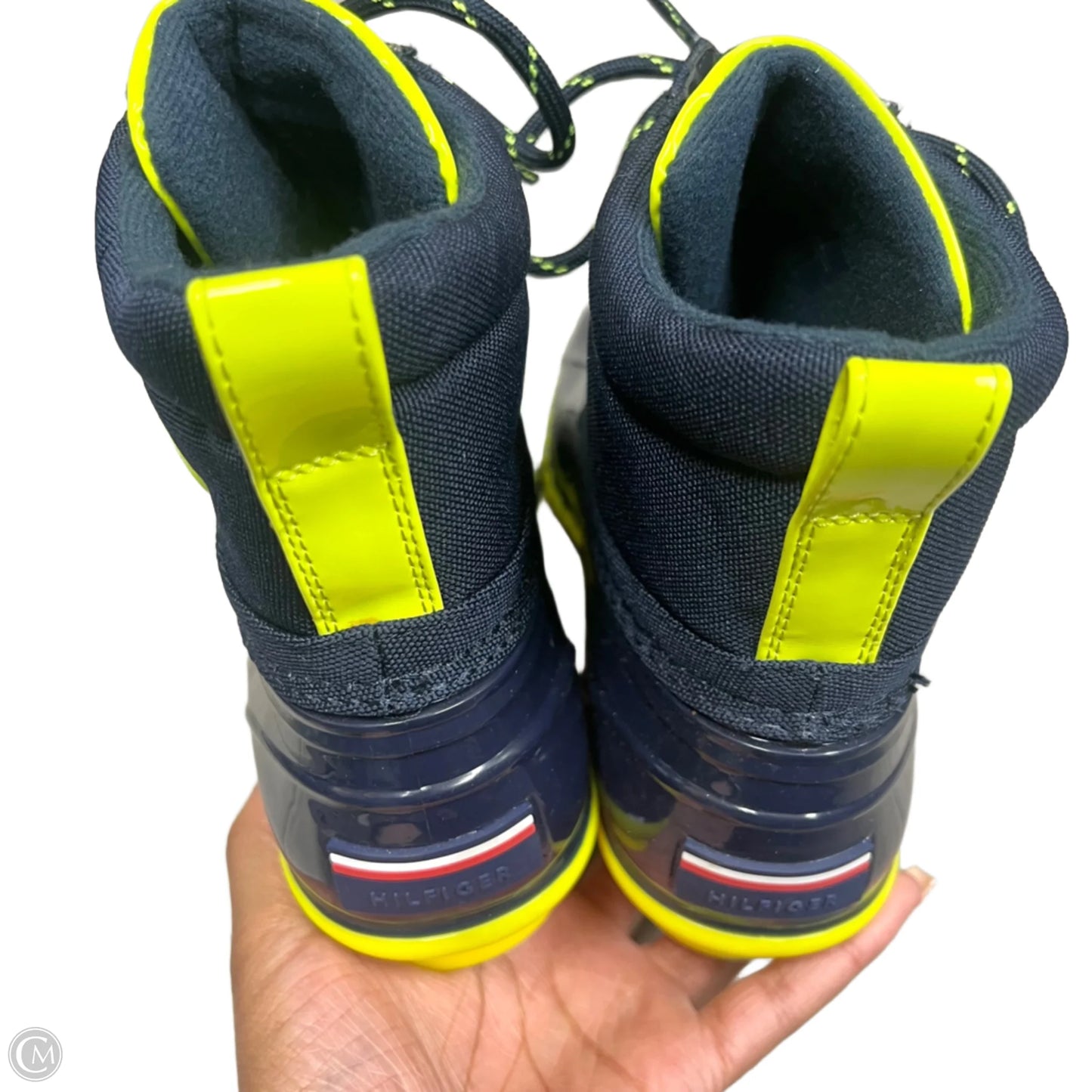 Boots Rain By Tommy Hilfiger In Blue, Size: 7