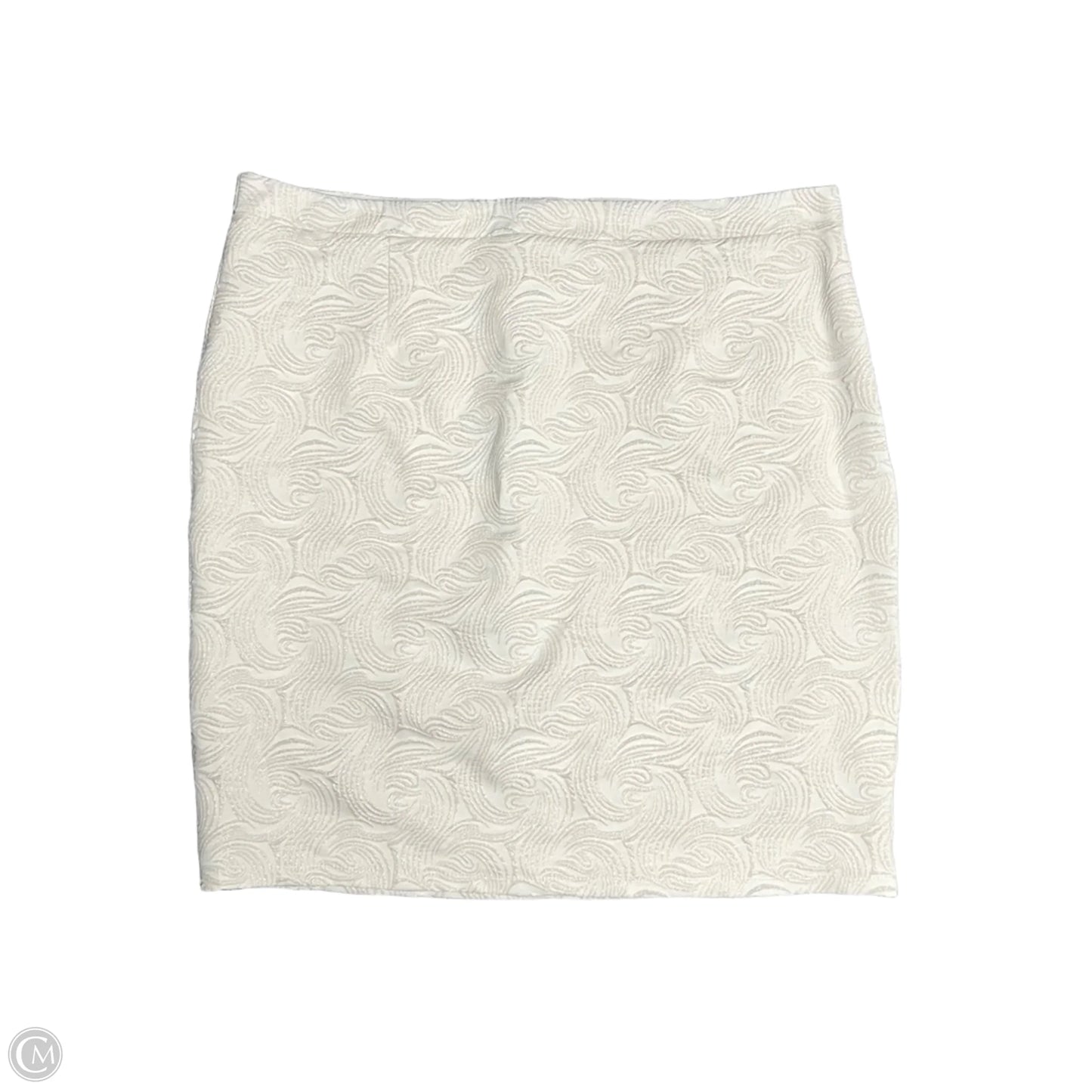Skirt Mini & Short By Slinky Brand In Cream, Size: 3x