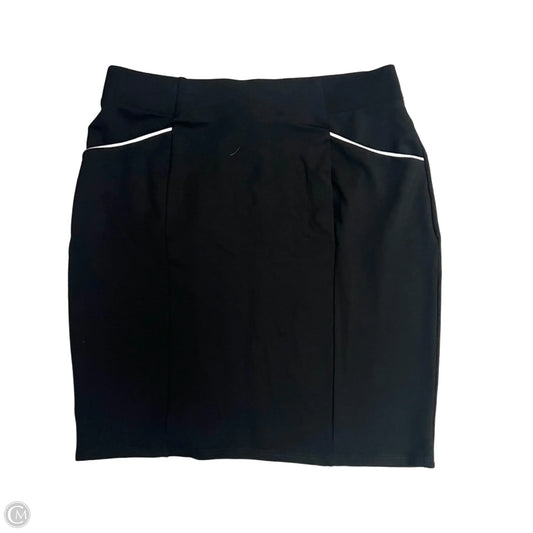 Skirt Mini & Short By Classic Concepts In Black, Size: 3x