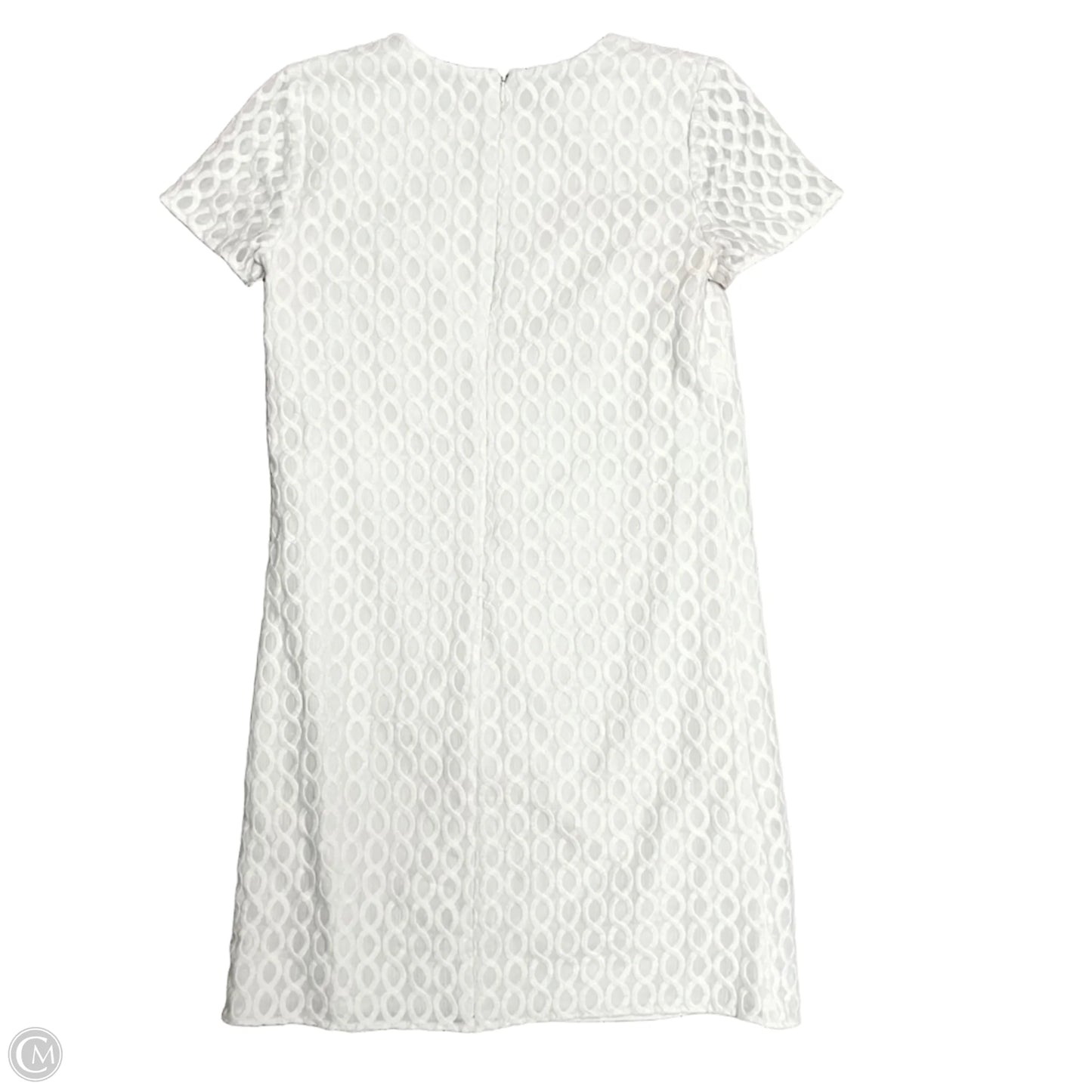 Dress Casual Midi By Ann Taylor In White, Size: Xs
