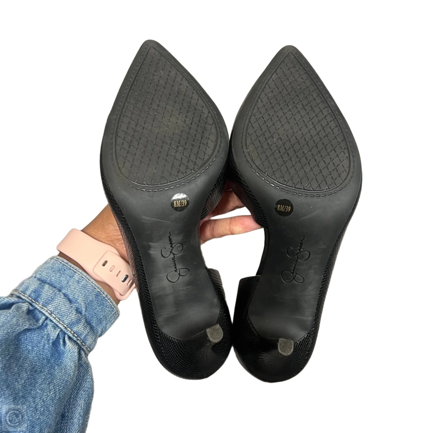 Shoes Heels Stiletto By Jessica Simpson In Black, Size: 8