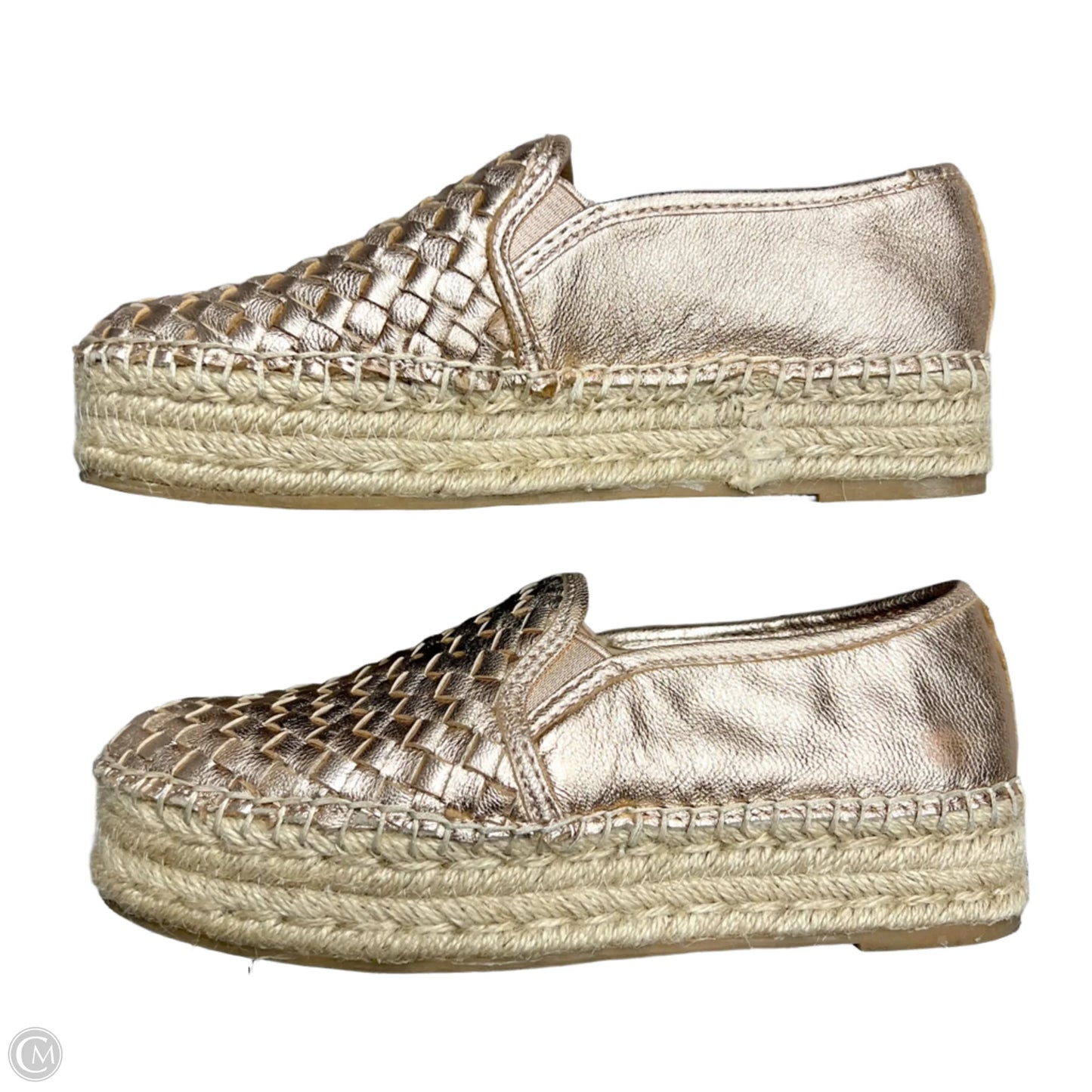 Shoes Heels Platform By Sam Edelman In Rose Gold, Size: 6