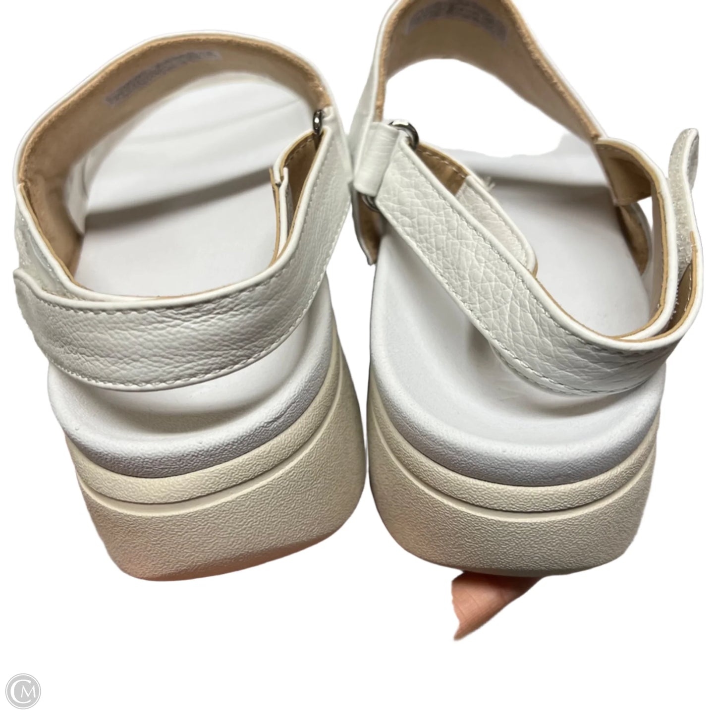 Sandals Heels Platform By Vionic In White, Size: 9