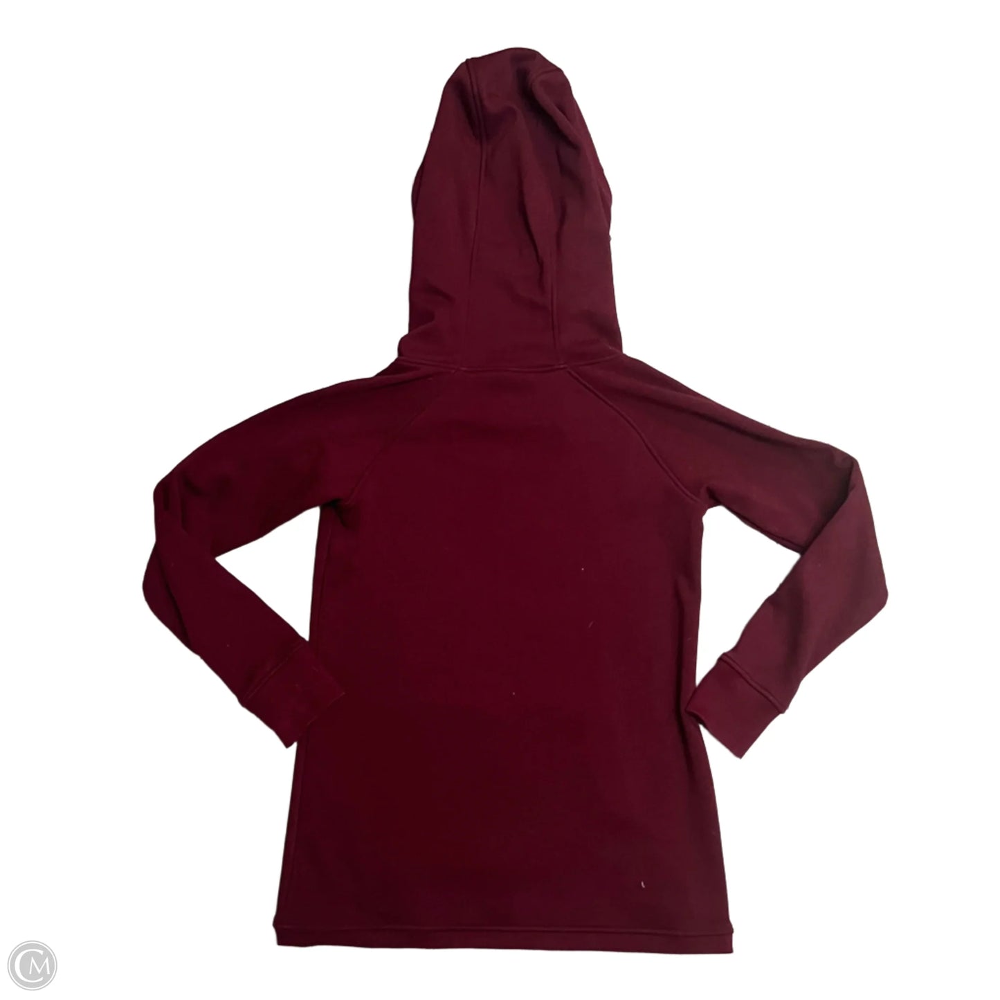 Sweatshirt Hoodie By Athleta In Red, Size: S