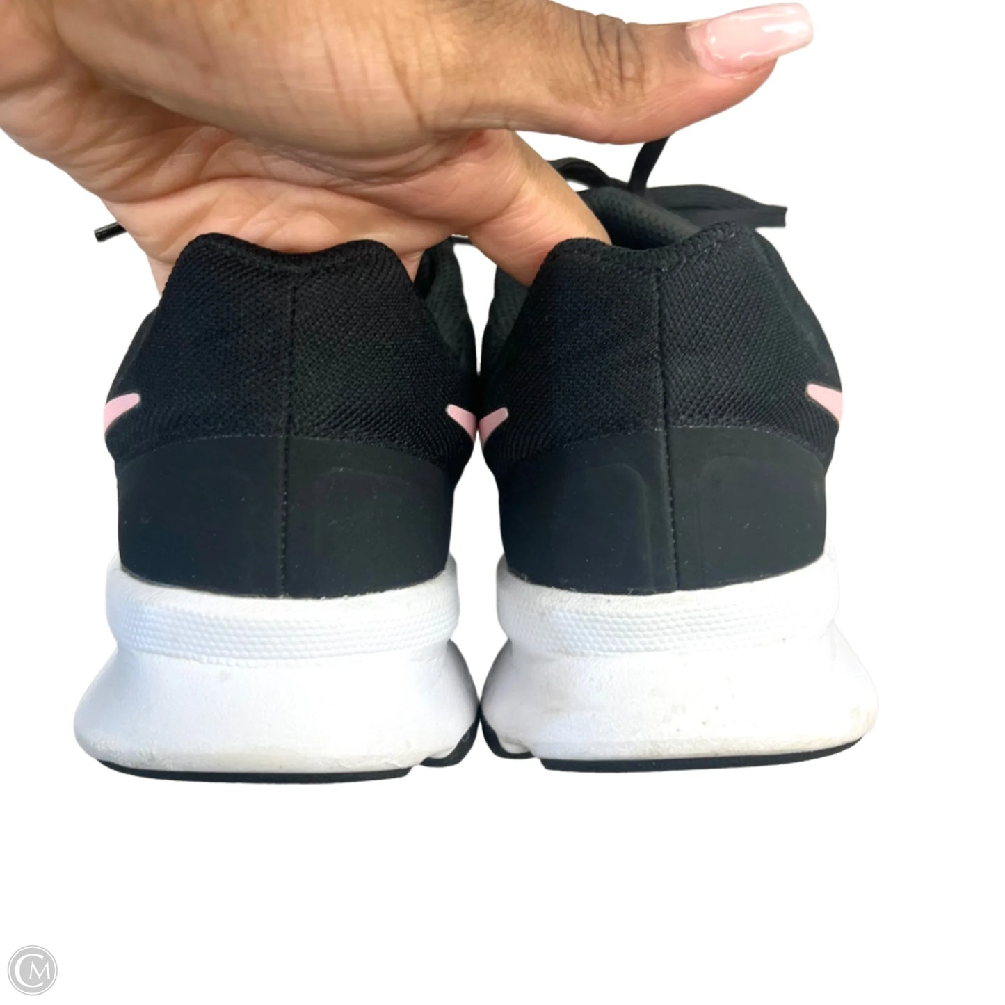 Shoes Athletic By Nike In Black & Pink, Size: 8