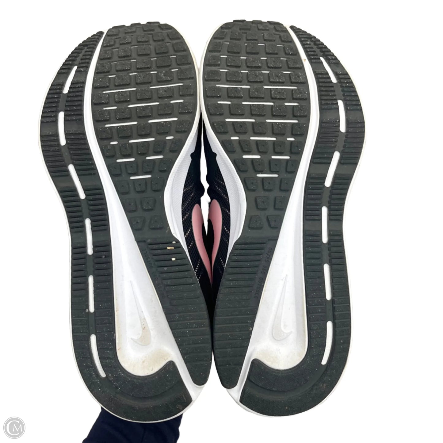 Shoes Athletic By Nike In Black & Pink, Size: 8
