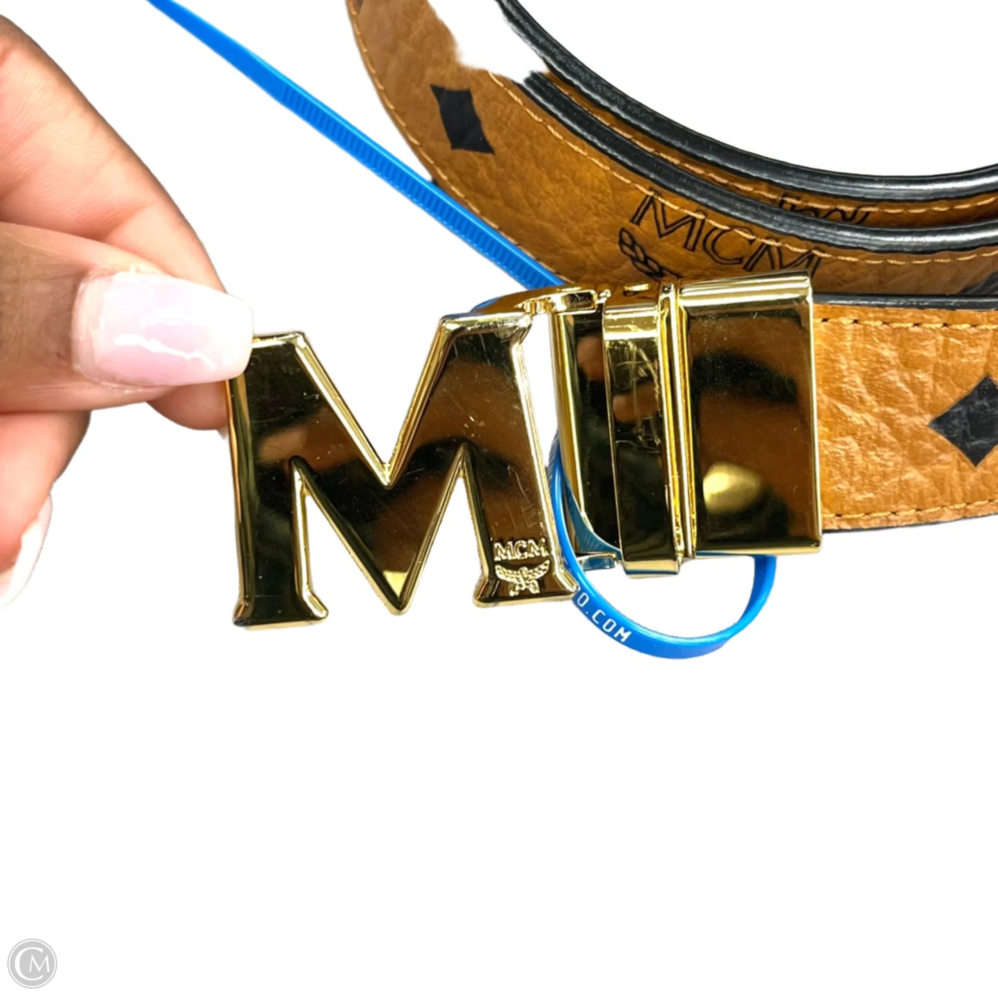 Belt Luxury Designer By Mcm, Size: Onesize